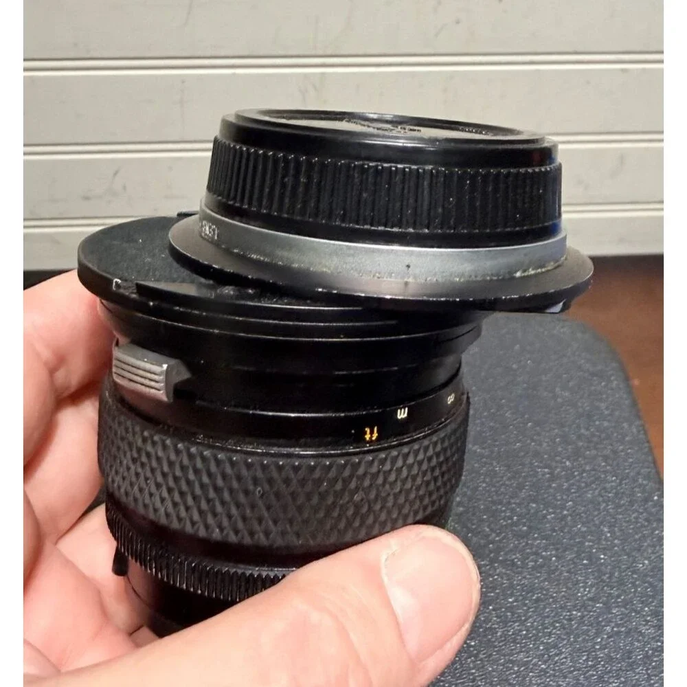 Vtg Olympus OM system 35mm f2.8 Zuiko Shift Lens